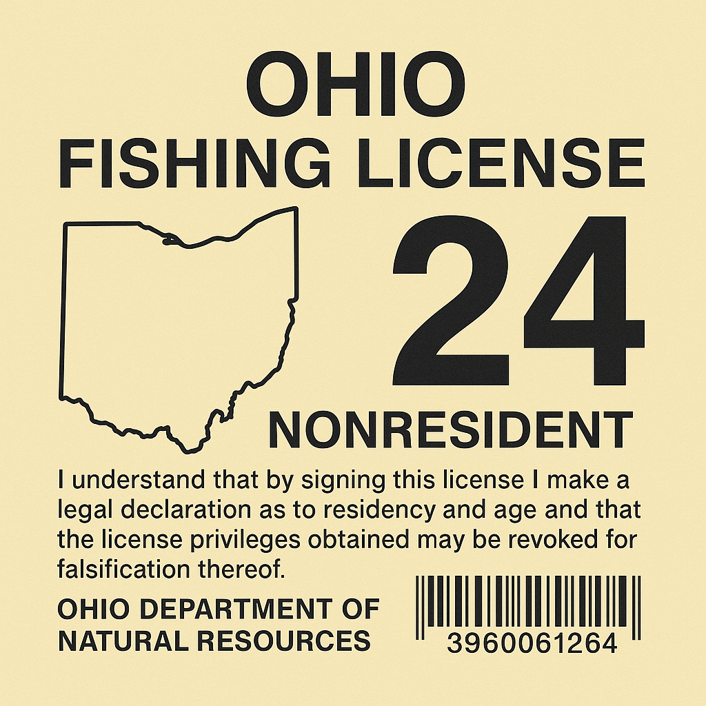 fishing license ohio​