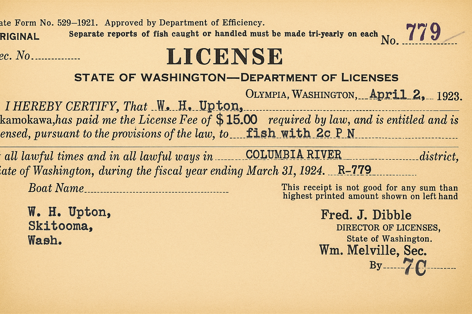 Washington fishing license online